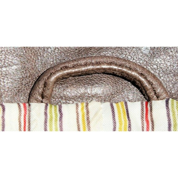 John Carlisle Vtg-look Leather Coat Long Womens Lg Steampunk Cosplay Brown Aged - Picture 10 of 12